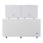 Haier Deep Freezer White (New Twin Model) HDF-535 - Image 2