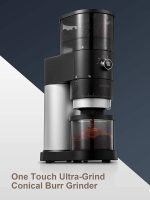 Max Electric Coffee Grinder, Matte Black - Image 7