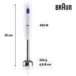Braun 2 in 1 Hand Blender MultiQuick MQ 10.201M - Image 5
