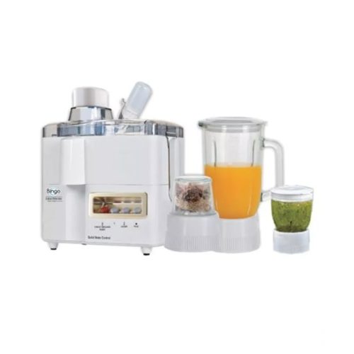Bingo Deluxe 4 In 1 Juicer Blender & Dry Mill JBG-3800 White