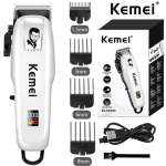 Kemei Prossional Trimmer With Comb Set, Lithium Batteries & Fast Charging KM-PG809A