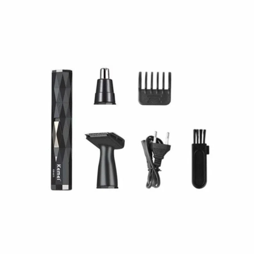 Kemei 2in 1 Men's Facial Shaver Nose Trimmer KM-6673