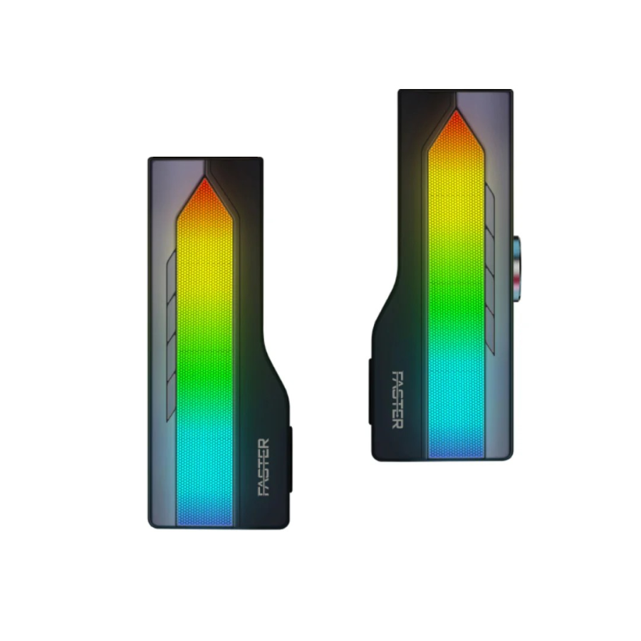 Faster RGB Lighting Dual Gaming Wireless Speakers G2000 - Kohinoor ...