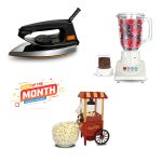 Deal: Popcorn Maker + Blender and Grinder + Iron