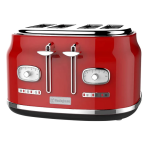 Westinghouse RETRO (4 Slice) Toaster WKTTBD809RD