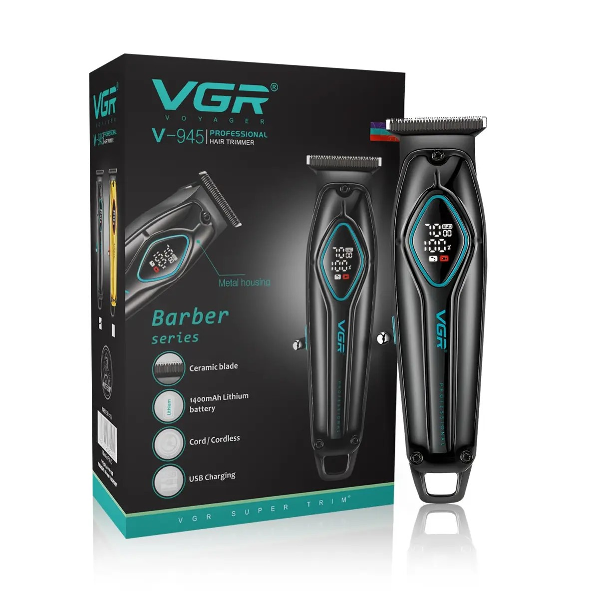 226nu163 VGR Professional Hair Trimmer V-945 - Image 1