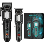 VGR V-600 & V-900 Professional Hair Clipper Trimmer Set