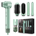VGR 6 in 1 Hair Styler and Round Brush V-478