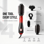 VGR Professional 1000-1100W | 4 IN 1 Hot Air Brush V-484 - Image 2