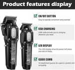 VGR V-600 & V-900 Professional Hair Clipper Trimmer Set - Image 2